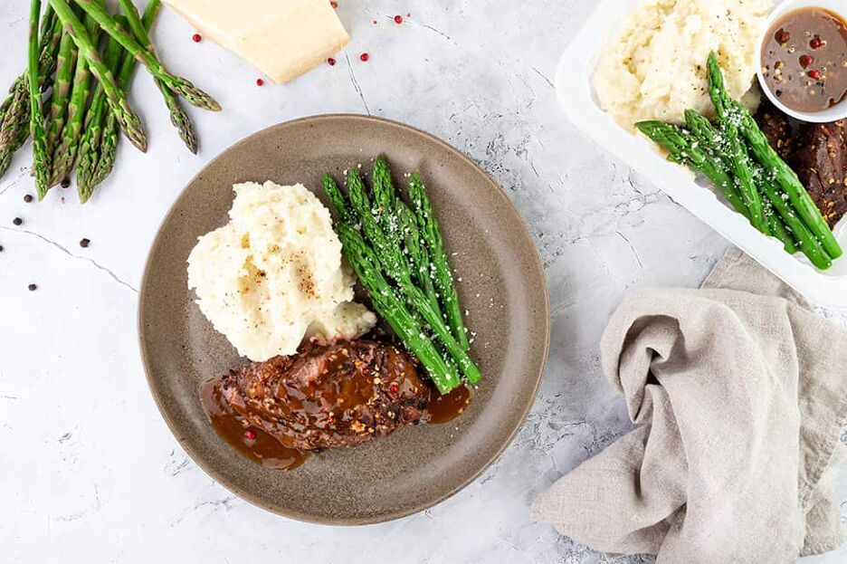 6. Bavette de boeuf sauce aux 5 poivres