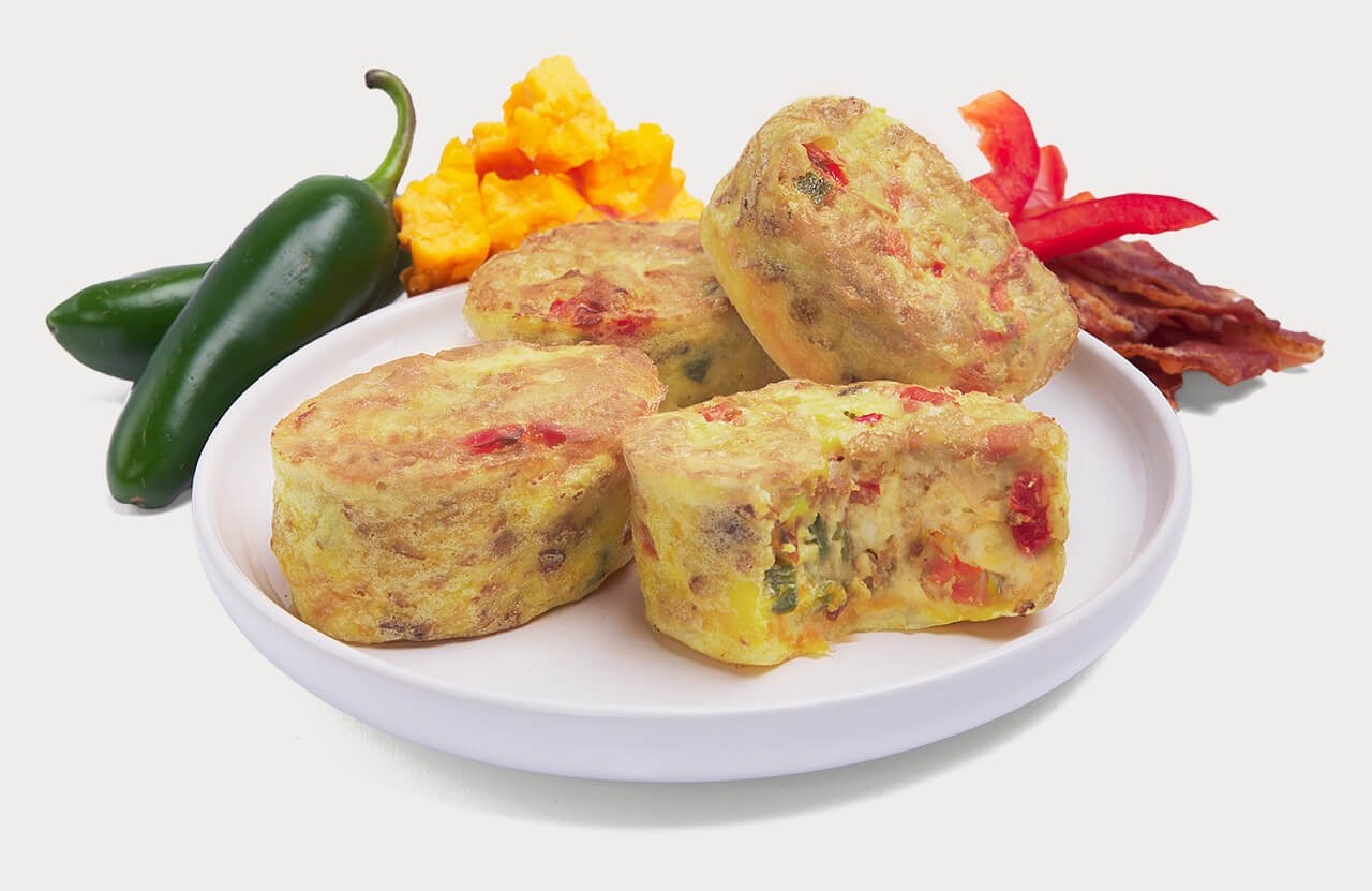 4 Western-Style Egg Bites