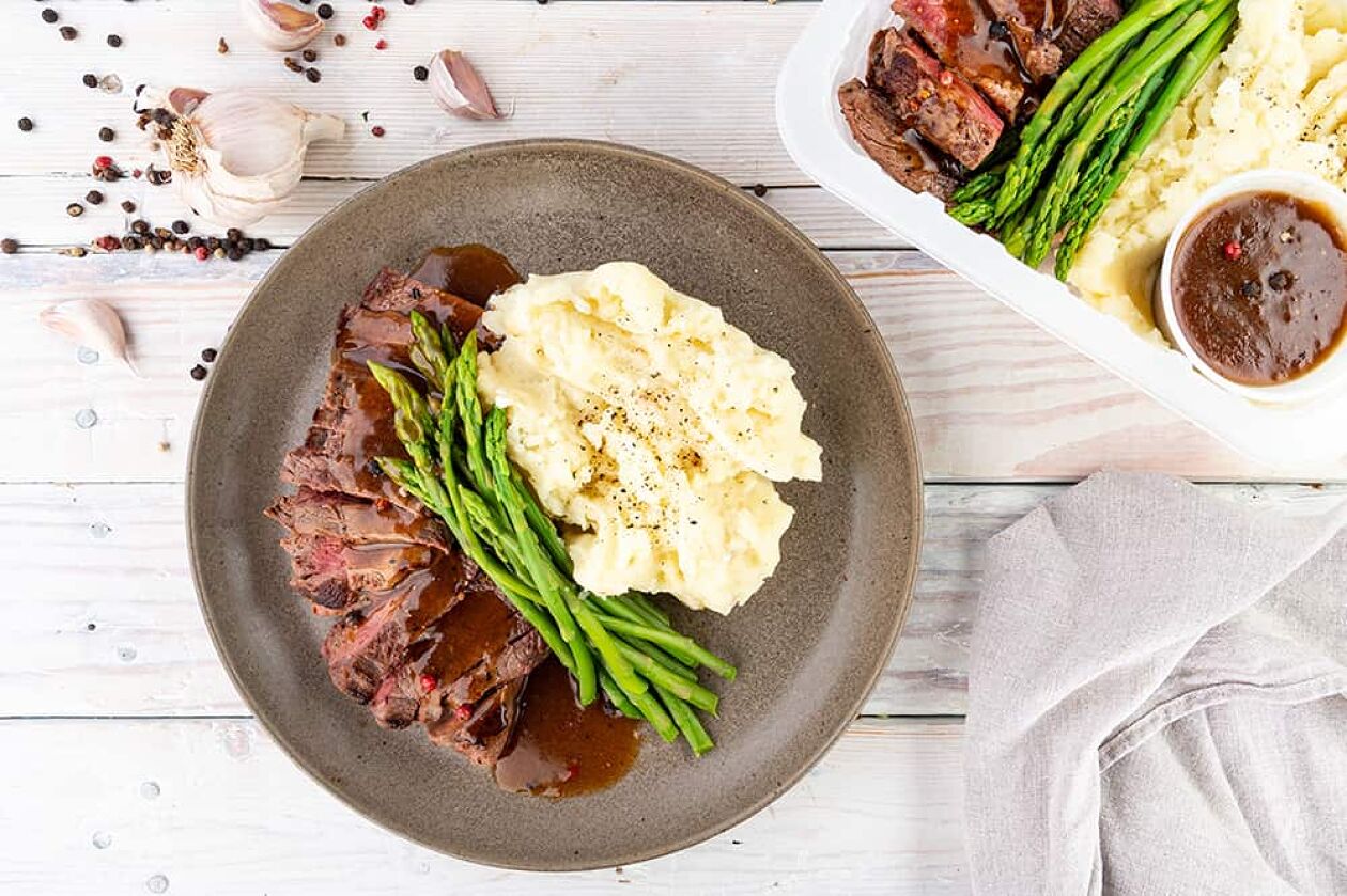 3. Surlonge de boeuf sauce au poivre 3. Surlonge de boeuf sauce au poivre